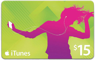 Apple iTunes $15 Gift Card US