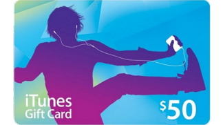Apple iTunes $50 Gift Card US